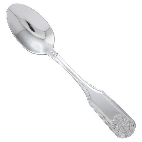 Winco 0006-01 6-3/8" 18/0 Stainless Steel Teaspoon (Contains 1 Dozen)