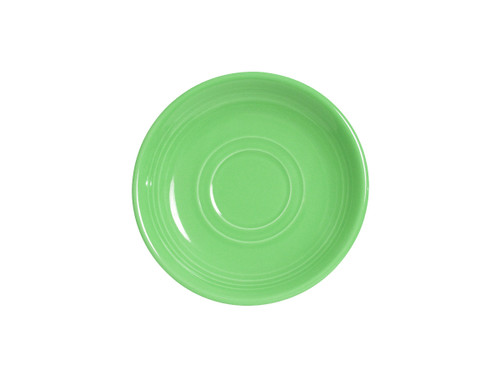 Tuxton CTE-060 6" Ceramic Cilantro Round Saucer (2 Dozen Per Case)