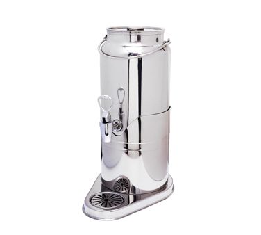 Eastern Tabletop 7562B 2 Gallon Milk Dispenser Stainless Steel