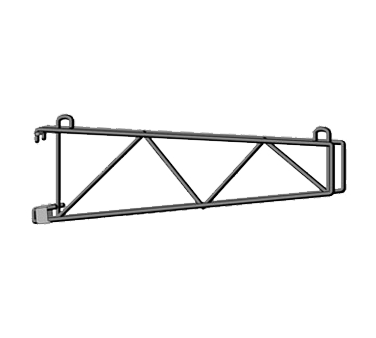 Metro SWS24K3 Smartwall Shelf Support Single For 24" Deep Shelf Metroseal 3 Epoxy-Coated Corrosion-Resistant Finish