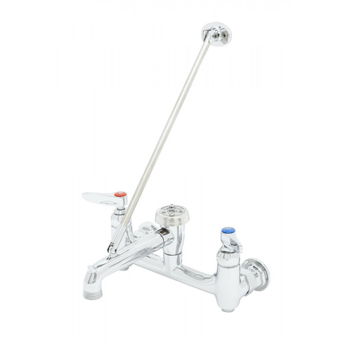T&S B-0665-BSTP Wall Mounted Service Sink Faucet with 8" Centers