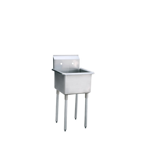 Atosa MRS-1-MOP 21" W 18 Ga. Stainless Steel MixRite Compartment Mop Sink