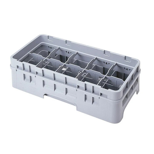 Cambro 10HC414151 Camrack Cup Rack With Soft Gray Extender Half Size - 5 Cases