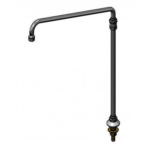 T&S Brass B-0543 Elevated Swing Nozzle deck mount 18"