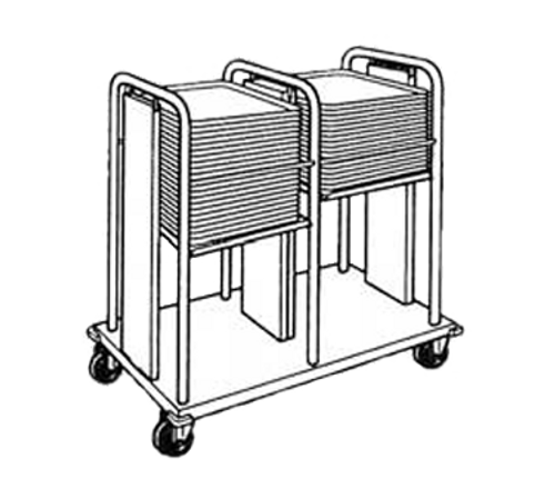 Piper Products PT/1222MO2 Mobile Tray Dispenser