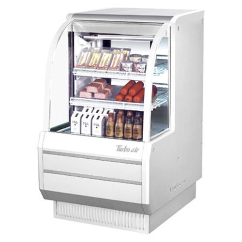 Turbo Air TCDD-36H-W(B)-N 36.5"W Refrigerated Deli Case