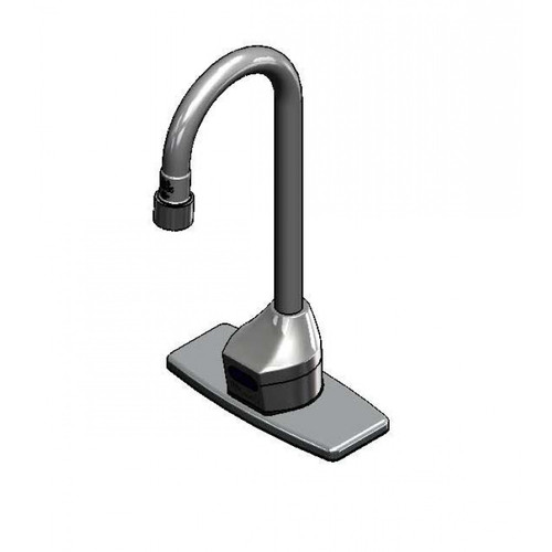 T&S Brass EC-3100-4DP-HG 4-1/8" Deck Mount Electronic Faucet