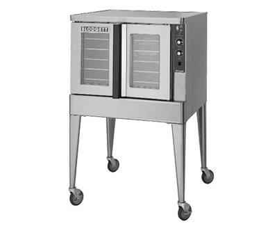 Blodgett ZEPH-100-E ADDL Stainless Steel 1 Deck Full Size Electric Zephaire Convection Oven - 208 Volts 3-Ph