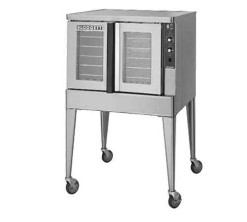 Blodgett ZEPH-100-E ADDL Stainless Steel 1 Deck Full Size Electric Zephaire Convection Oven - 208 Volts 3-Ph
