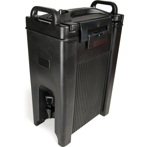Carlisle XT500003 5 Gallon Black Beverage Server
