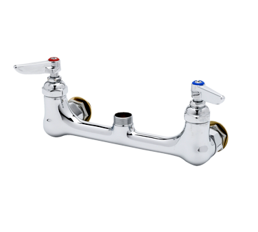 T&S Brass B-0230-CCLNM Sink Mixing Faucet wall mounted 8"