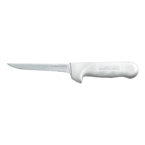 Dexter S135N-PCP 5" White Sani-Safe Boning Knife with Polypropylene Handle