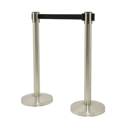 American Metalcraft RSRTLWCH Securit Barrier Post and Base System portable