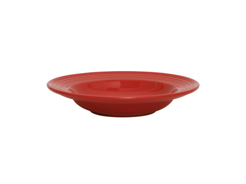 Tuxton CQD-090 9" 12 Oz. Ceramic Cayenne Round Soup Bowl (2 Dozen Per Case)