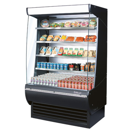 Turbo Air TOM-48DXB-N 48"W Extra Deep Vertical Open Display Merchandiser