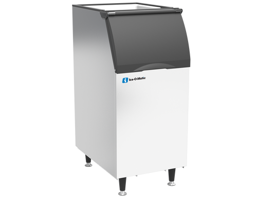 Ice-O-Matic B42 351 Lbs. Aluminum Top Hinged Slope Front Door Ice Bin
