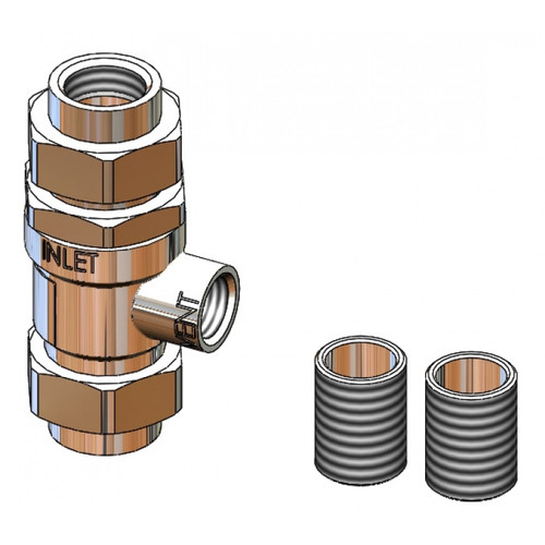 T&S Brass B-0962 Vacuum Breaker vented