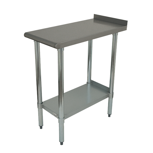 Advance Tabco FT-3018-X 18" W x 30" D Galvanized Base 18 Gauge Special Value Equipment Filler Table