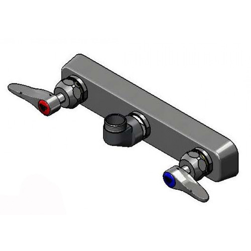 T&S Brass B-5125-CR-LN Mixing Faucet wall mount 8" centers