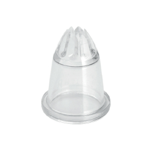 Matfer Bourgeat 166007 Decorating Tube set Scalloped Unbreakable Polycarbonate - 1 set