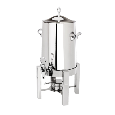 Eastern Tabletop 3145 5 Gal. Stainless Steel P2 Pillar'd Squared Coffee Urn