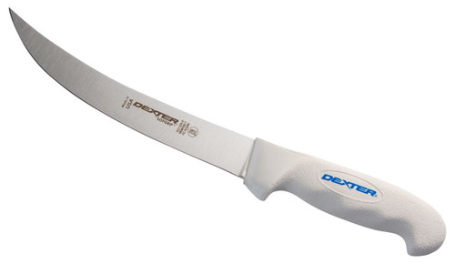 Dexter 24763 8"W High-Carbon Steel Soft Rubber Grip Handle SofGrip Sport Fishing Knife