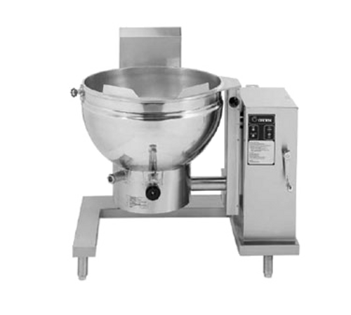 Groen DHS-40A-NG 40 Gallon 2/3 Jacket Natural Gas Tilting Kettle - 150,000 BTU