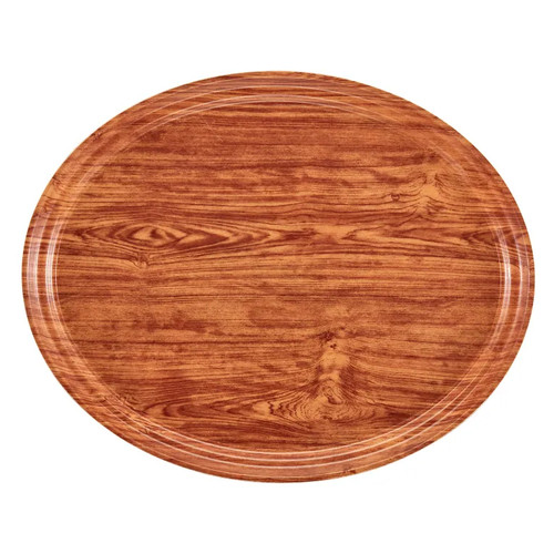 Cambro 1100309 11" Round Fiberglass Serving Camtray - 12/Case