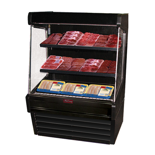 Howard McCray SC-OM30E-5L-B-LED 63"W Meat Open Merchandiser
