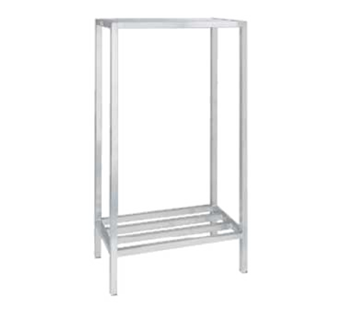 Channel ED2042-2 Dunnage Shelving Unit Tubular 42"W 2200 Lbs. Capacity Welded Aluminum Construction