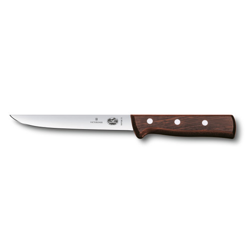 Victorinox Swiss Army 5.6106.15 6" Boning Knife with Rosewood Handle