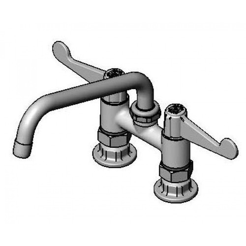 T&S Brass 5F-4DWS08 Equip Base Faucet swivel 4"