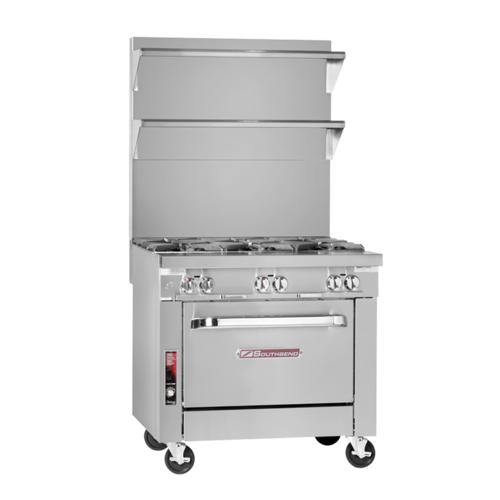 Southbend P32N-BBB-SU 60.75" Gas Platinum Heavy Duty Range - 210,000 BTU