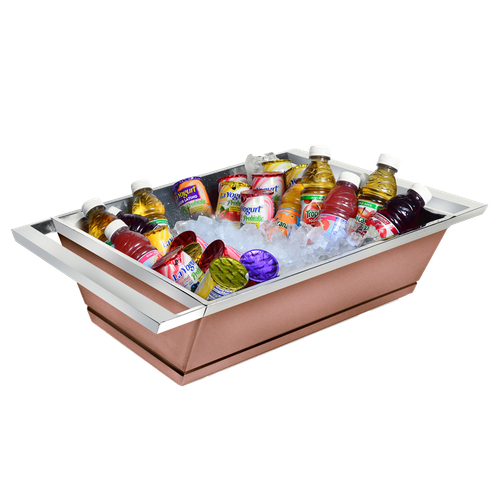 Eastern Tabletop 9050CP Stainless Steel Beverage Tub 16.5" W x 18.5" D x 6" H