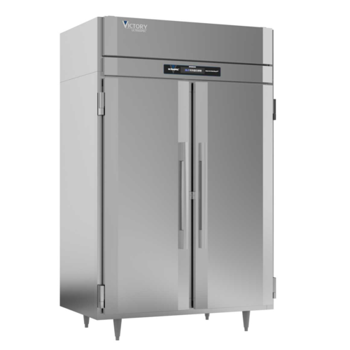 Victory RS-2D-S1-HC 52.13" W Two-Section Two Door Reach-In UltraSpec Series Refrigerator Featuring Secure-Temp Technology
