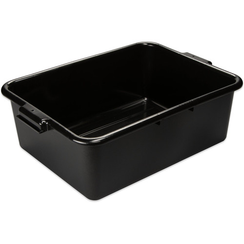 Carlisle 4401103 1 Compartment Black Comfort Curve Bus Box