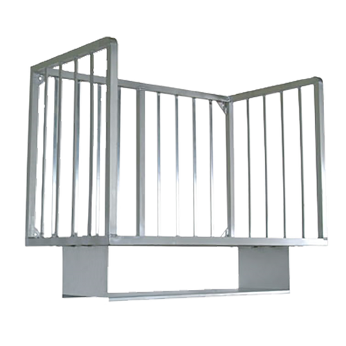 John Boos ALMBR-6W 72" Aluminum Meat Boat Rack