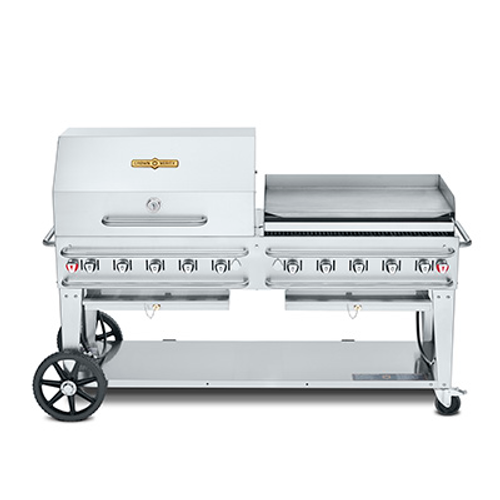 Crown Verity CV-RCB-72RWP 81" Series Grill - 159,000 BTU