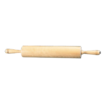 American Metalcraft WRPC5715 Rolling Pin 15" Wide 2.75" Barrel Wood