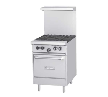 Garland G24-G24S-NG 24" Natural Gas G Starfire Pro Series Restaurant Range - 36,000 BTU