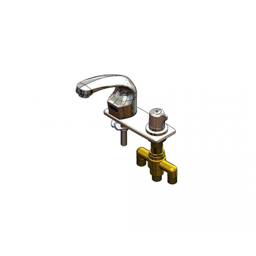T&S Brass EC-3102-SMT4V05 4" Deck Mount Electronic Faucet