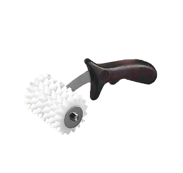 American Metalcraft DD5274 Dough Docker 3.5" Wide x 8.75" Long Stainless Steel Axle Independent Plastic Wheels