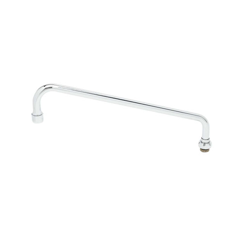 T&S Brass 063X-A22 Nozzle swivel 14" long standard 2.2 GPM aerator 4-7/8" clearance