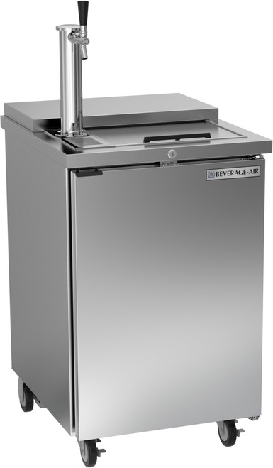 Beverage Air BM23HC-C-S 24"W Self-Closing Door Draft Beer Cooler