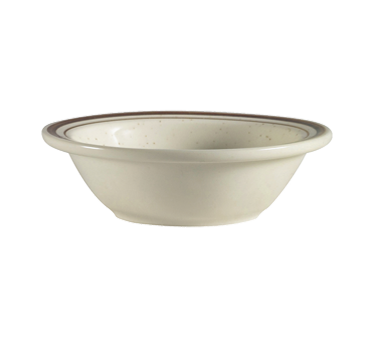 CAC China AZ-11 5 Oz. American White Porcelain Ceramic Round Arizona Fruit Dish (3 Dozen Per Case)