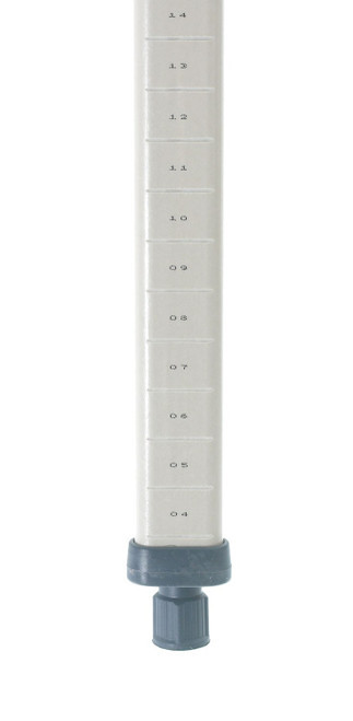 Metro Mx74P Polymer Trilobal Post 74-3/16"H or With A Dolly Corrosion Proof All Polymer Construction