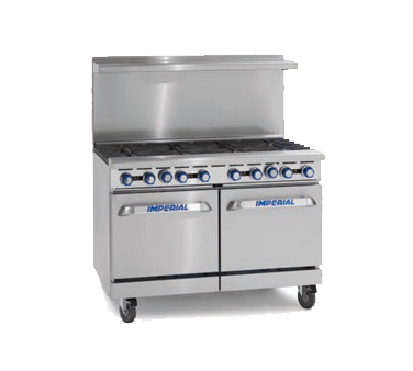 Imperial IR-4-RG24-XB LP 48" Liquid Propane Pro Series Restaurant Range - 247,000 BTU