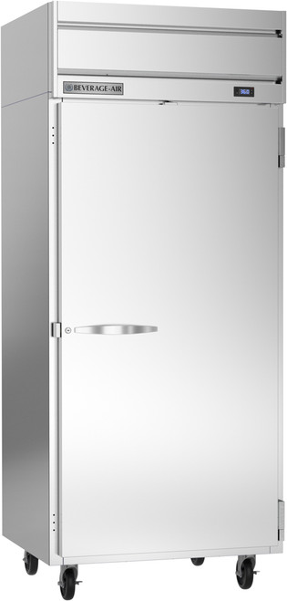 Beverage Air HRPS1WHC-1S 35" W One-Section Solid Door Reach-In Horizon Series Refrigerator