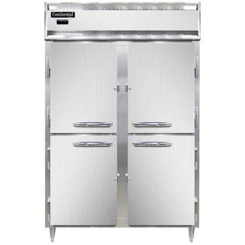 Continental Refrigerator DL2W-HD Designer Line Heated Cabinet Reach-In