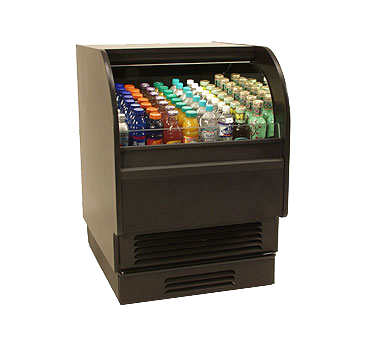 Structural Concepts CO2739R 27.5"W Oasis® Self-Service Refrigerated Open Air Screen Case